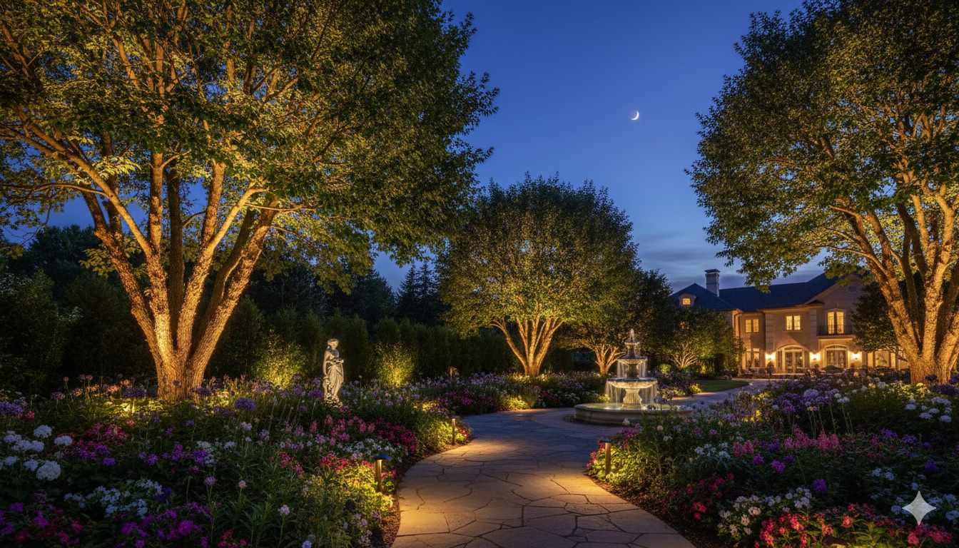 Garden and tree lighting solutions